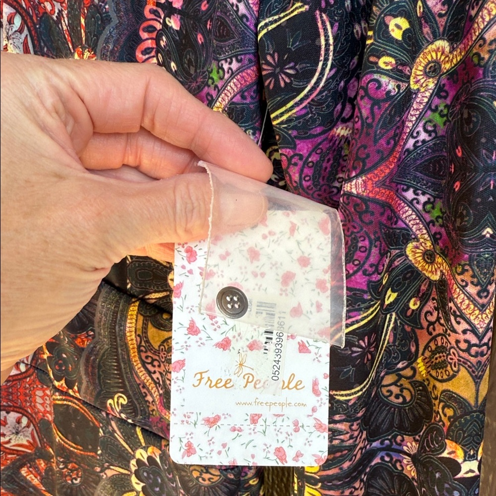 Free People NWT Bohemian Dress - Picture 4 of 9